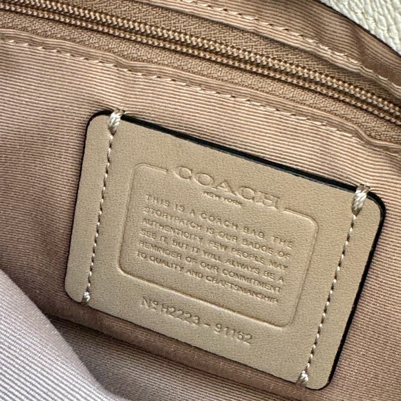 Coach Lillie Color Block Caryall Purse - Picture 7 of 7